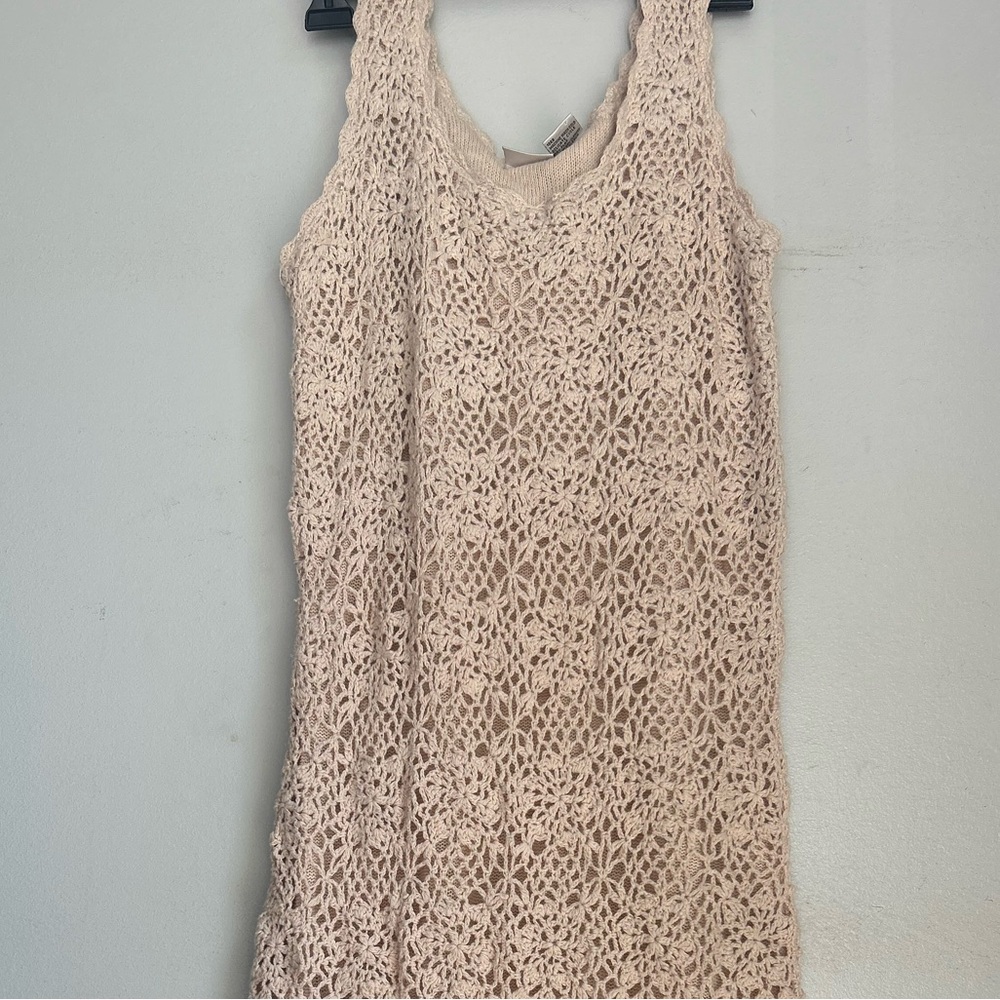 Newport News Cream Knit Top